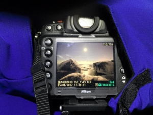 Back of DSLR in a Camera Parka. Photo: Tero Marin.